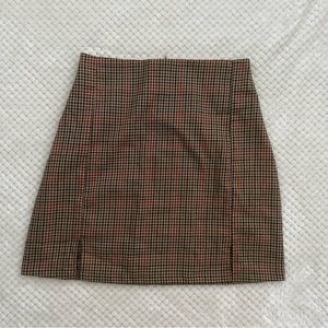 Brandy Melville plaid skirt